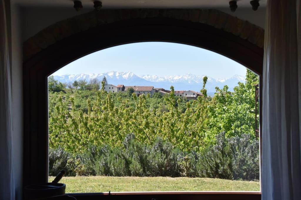 Rustico Im Piemont Mit Panorama Villa Clavesana Buitenkant foto