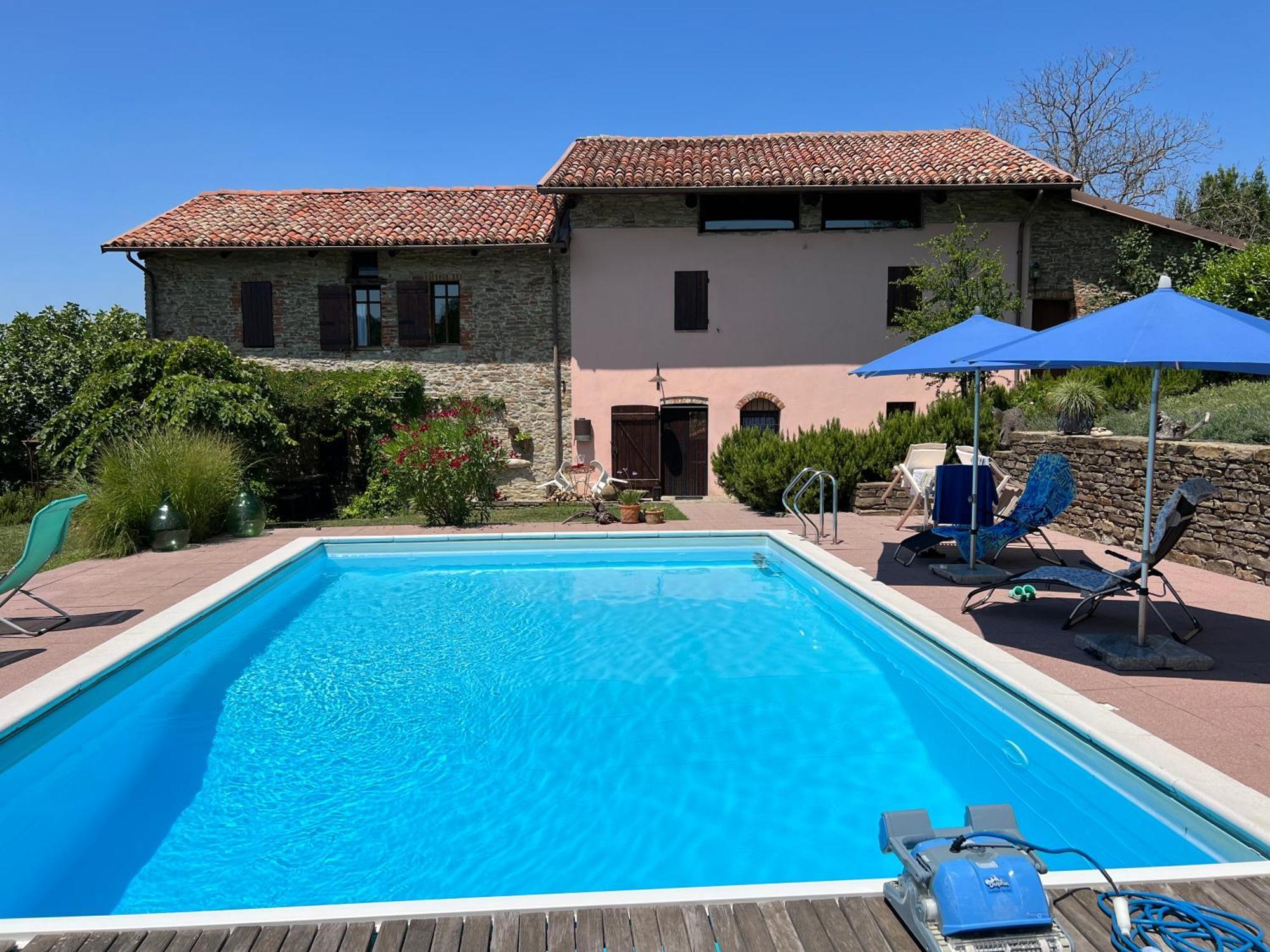 Rustico Im Piemont Mit Panorama Villa Clavesana Buitenkant foto